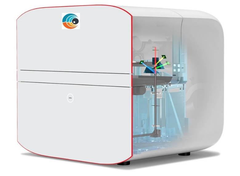 Spectrometer on cheese